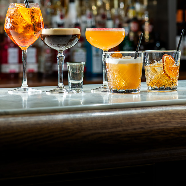Wine & Drinks menu at The Black Horse