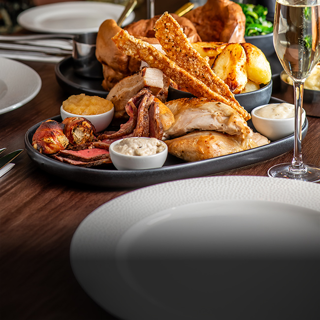 Sunday menu at The Black Horse
