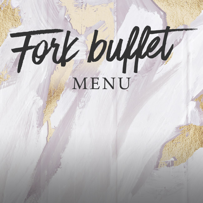 Fork buffet menu at The Black Horse